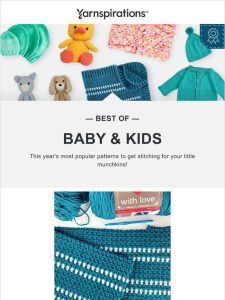 best of 2023: baby & kids patterns