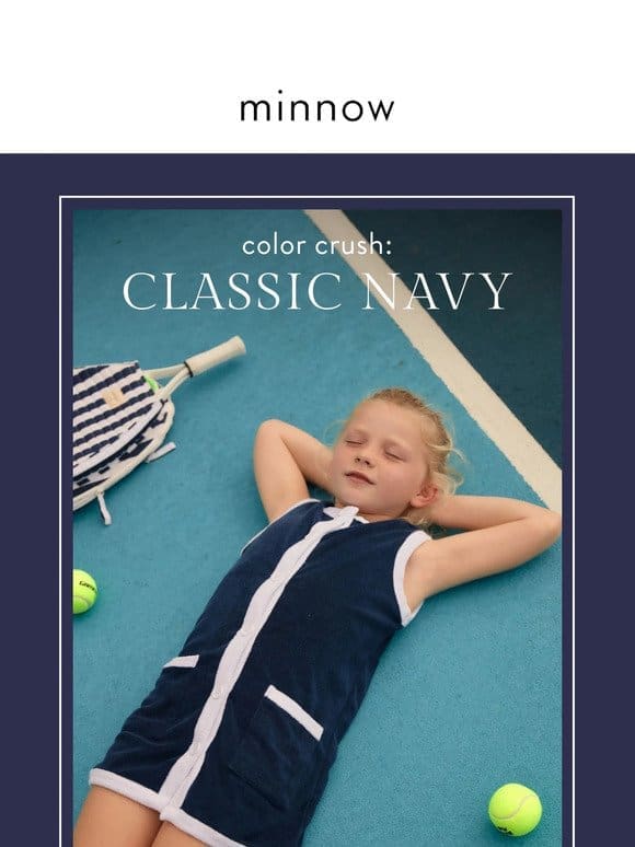 color crush: classic navy