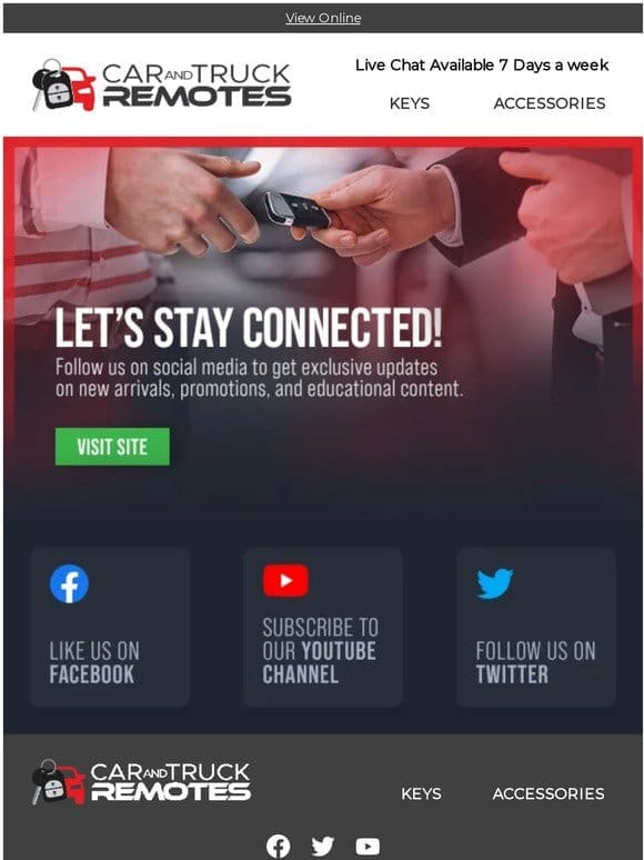 friend Stay Connected With Us