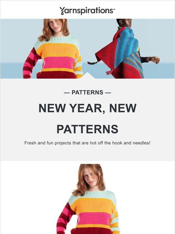 new year， new patterns!