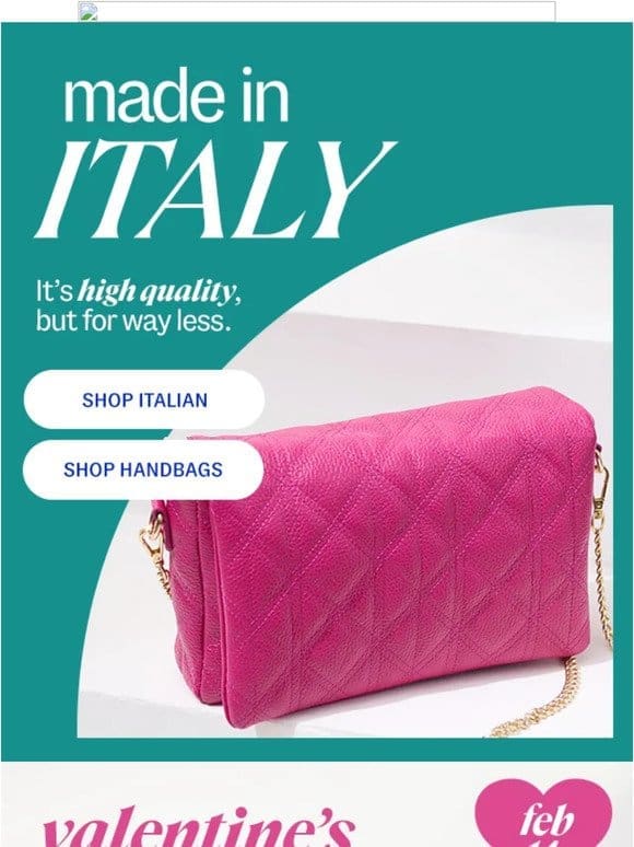 spend less on italian ❤