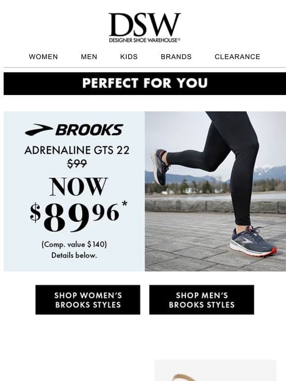 = you at the price of this Brooks style.