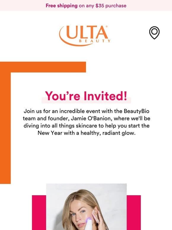 —， join us at our BeautyBio event!