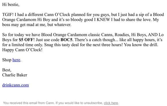 ⏳ 3 hours only: $5 off blood orange cardamom!