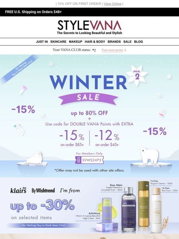 ☃️Even MORE on sale – Winter Sale UP TO 80% OFF