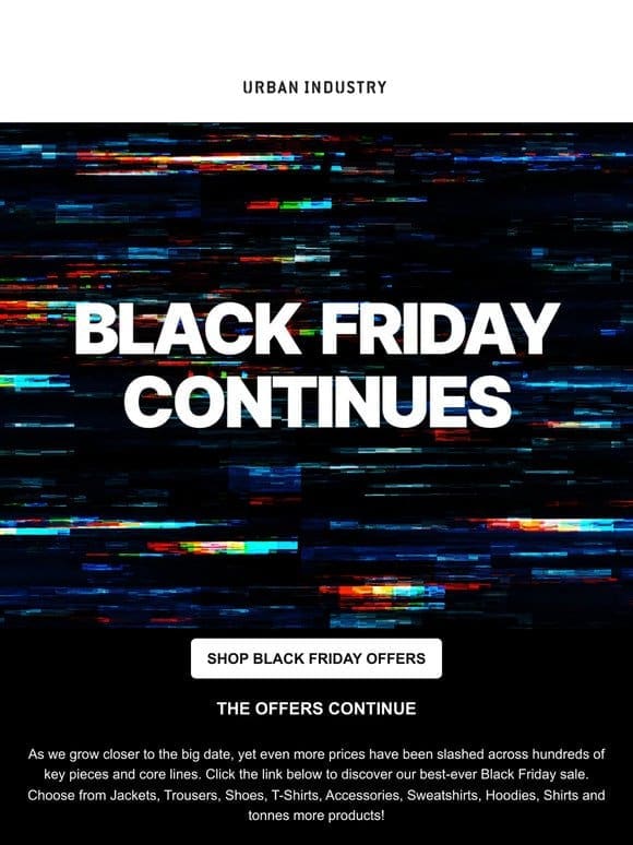 ♦  The Offers Continue – Check Out Our Biggest Ever Black Friday Sale  ♦