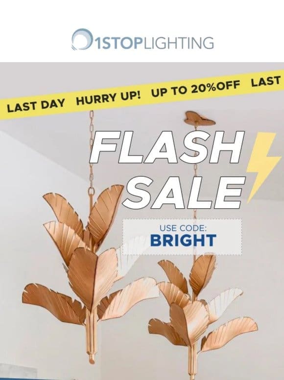 ⚡ Last Day to Save! Flash Sale Ends TONIGHT ⚡