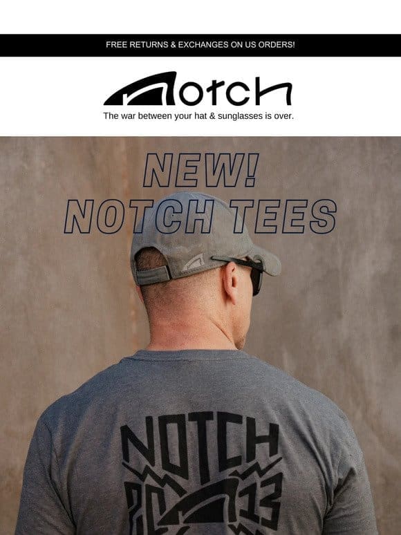 ⚡ NEW Notch Graphic Tees! ⚡