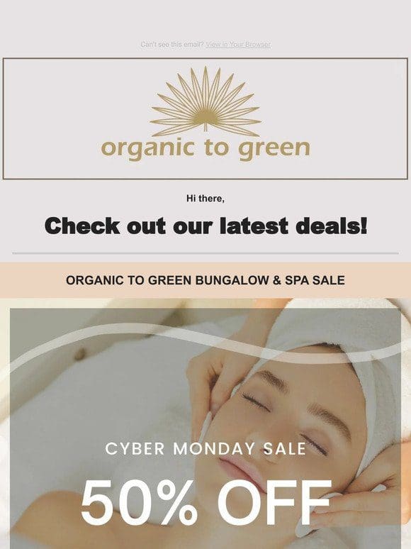 ⚡Cyber Monday⚡ SALE ON OTG PRODUCTS & OTG FACIAL SPA ✨