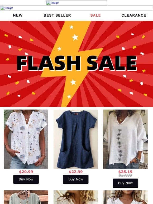 ⚡Flash Sale Today⚡Because We love you!❤