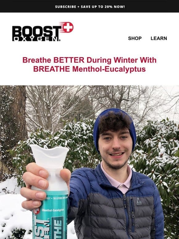 ✅ Breathe BETTER During Winter With BREATHE Menthol-Eucalyptus