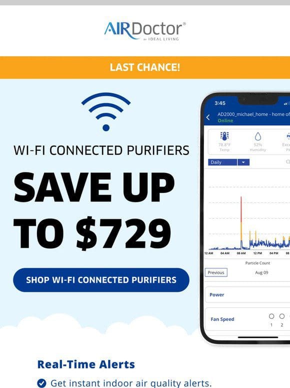 ✅ ​​New ✅ On Sale ✅ Wi-Fi Connected Purifiers