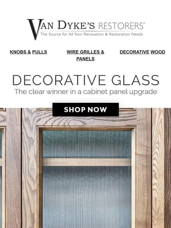 ✨ Decorative Glass: Bring New Life to an Old Favorite