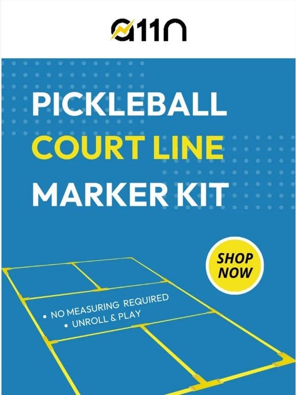 ✨UNROLL & PLAY Court Marker Kit