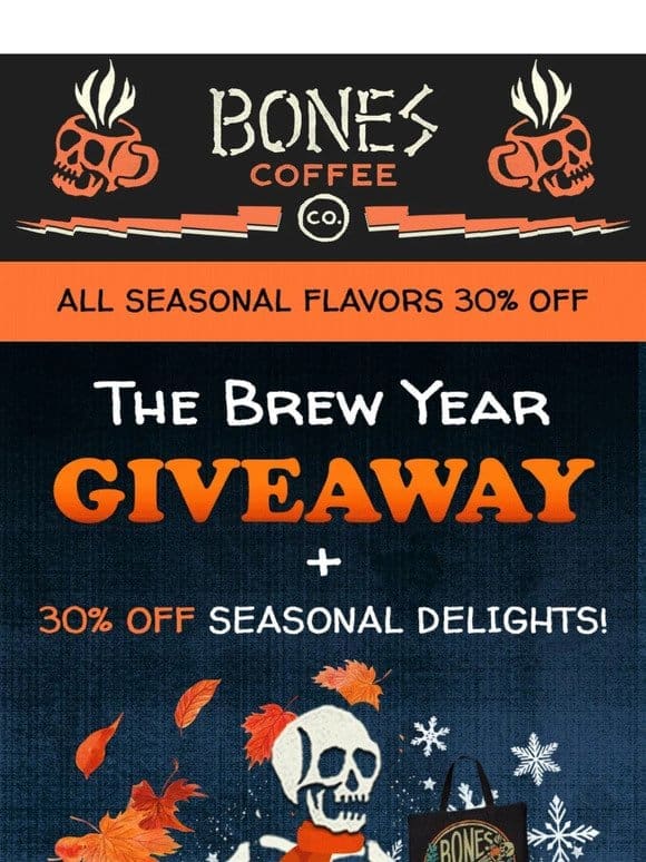 ❄️ The Brew Year Giveaway is HERE! ❄️
