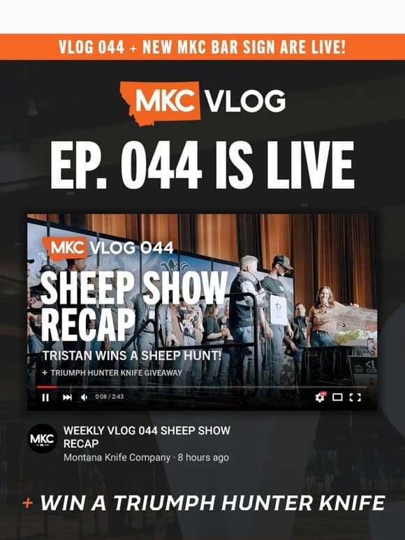 ❌ Sheep Show Recap – Vlog: 044 is LIVE!