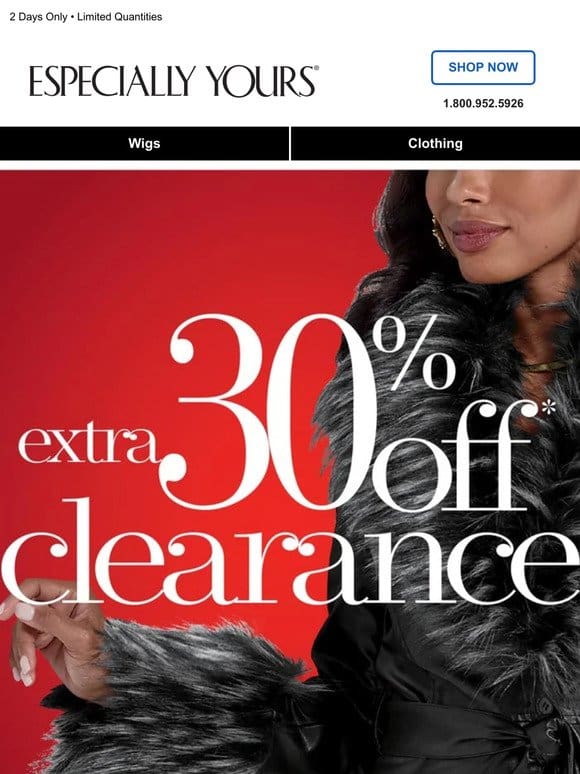 ❗ EXTRA 30% Off Clearance ❗