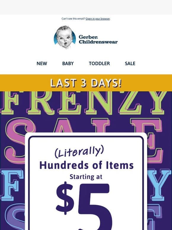 ❗$5 Frenzy Final Days: Snag Huge Savings