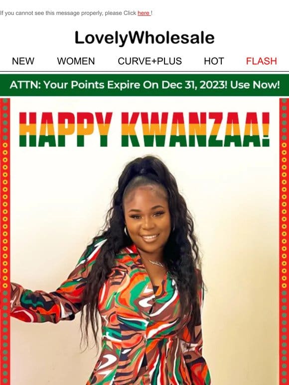 ❤️ Happy Kwanzaa! Special Offer Down To $1!