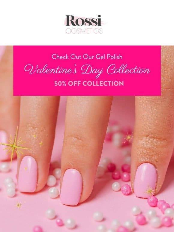 ❤️NEW IN Gel Polish V-Day Collection❤️