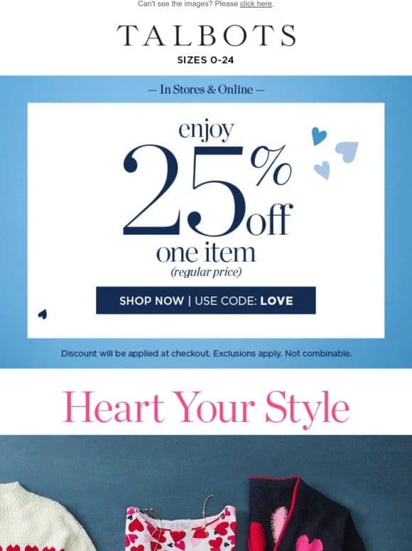 ❤️Your Style + 25% off 1