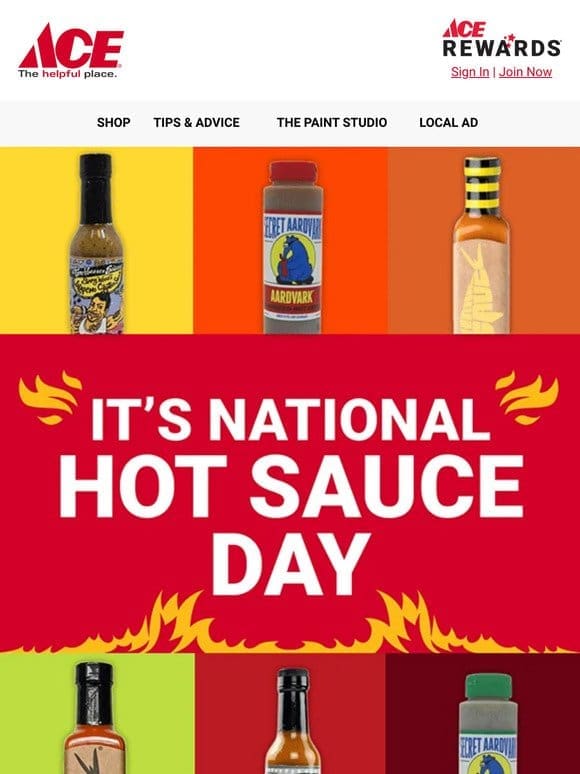 ️ Turn Up the Heat with $3 off All Hot Sauces