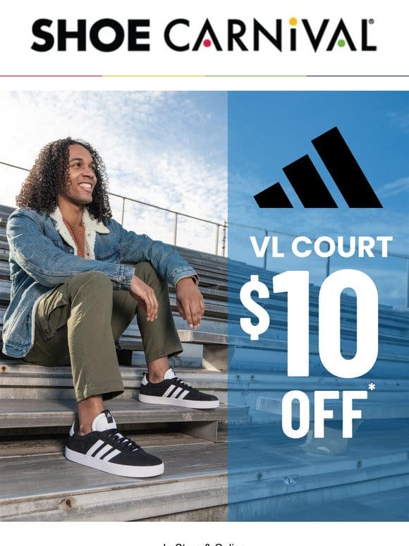 $10 off adidas inside