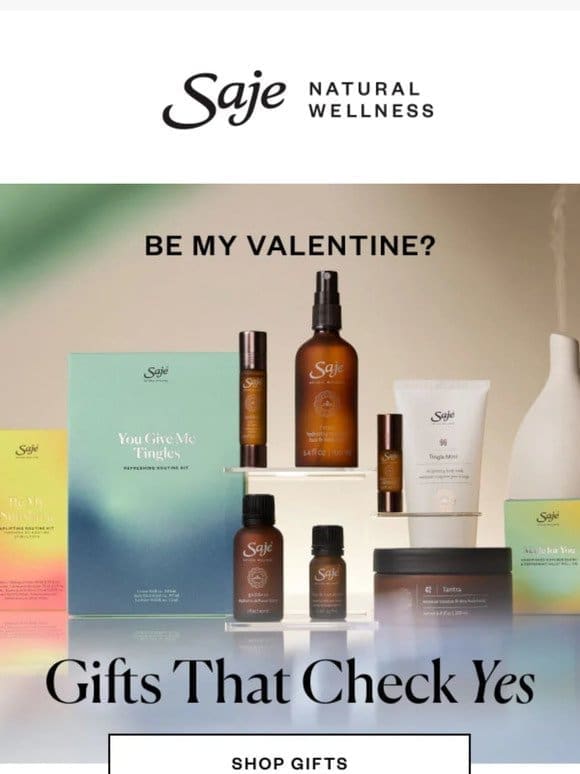 100% natural Valentine’s gifts