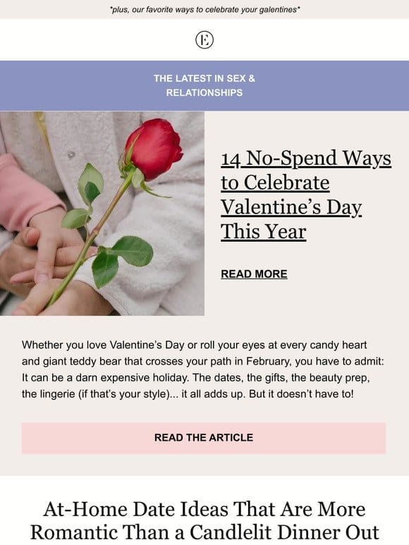 14 No-Spend Valentine’s Day Ideas