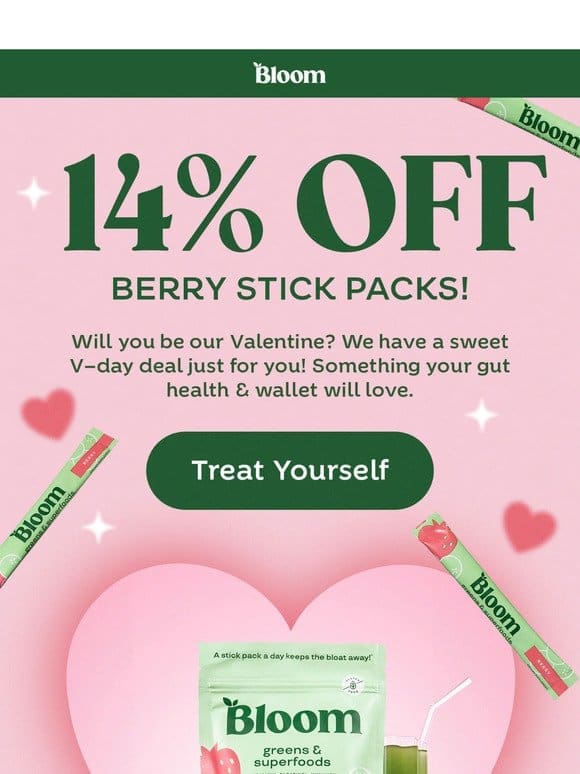 14% Off Berry Stick Packs
