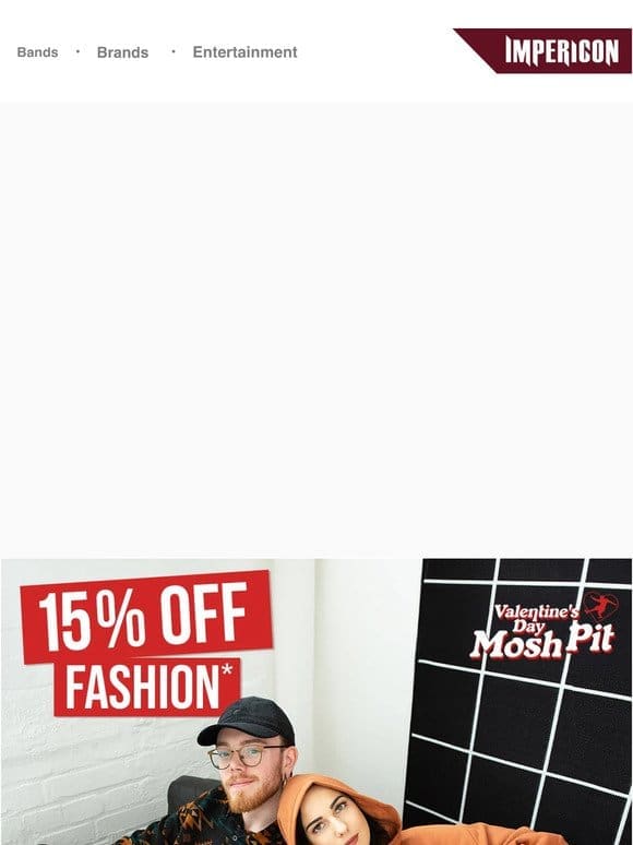 15% off fashion brands