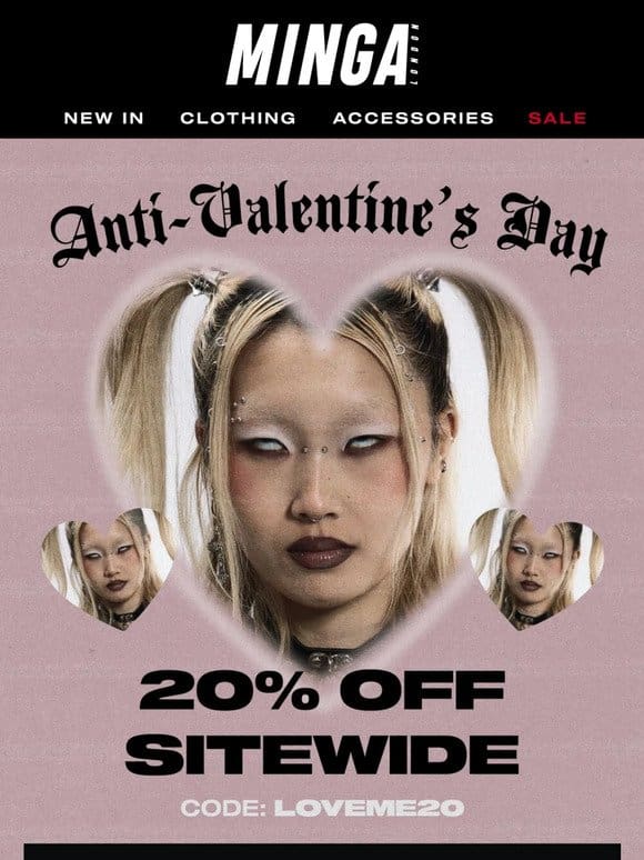20% OFF JUST 4 YOU!