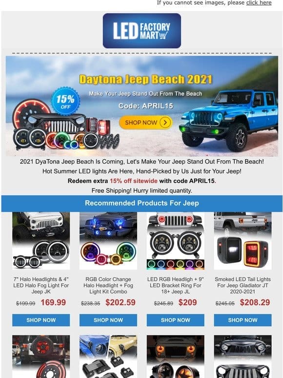 2021 Jeep Beach Is Coming! Let’s Make Your Jeep Stand Out From The Beach!