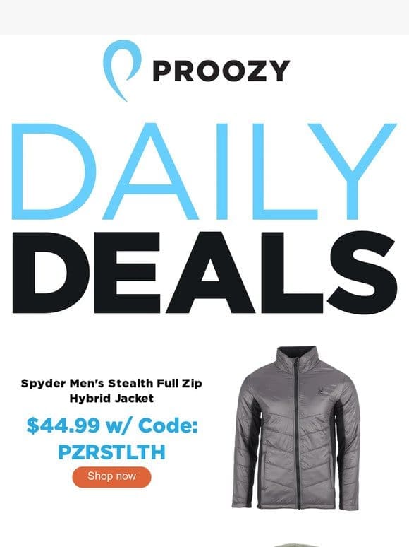 $25 CWG Snap 1/4 Zip | 3 for $45 Eddie Bauer 1/4 Zips | 50% off Men’s Mystery Box & Much More!
