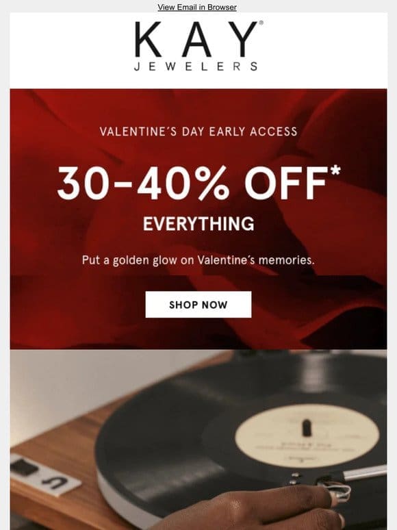 30-40% OFF Gifts That Say I ❤️ You
