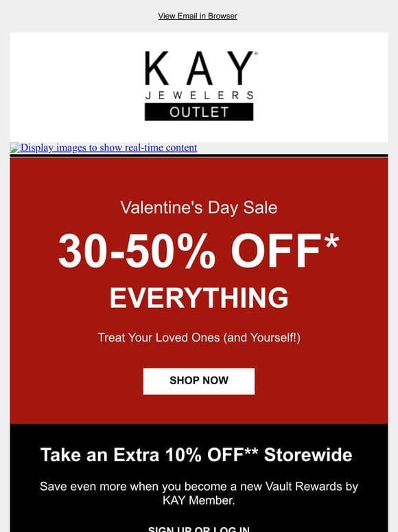 30-50% OFF EVERYTHING* to celebrate love ❤️‍
