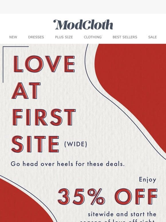 35% OFF Sitewide