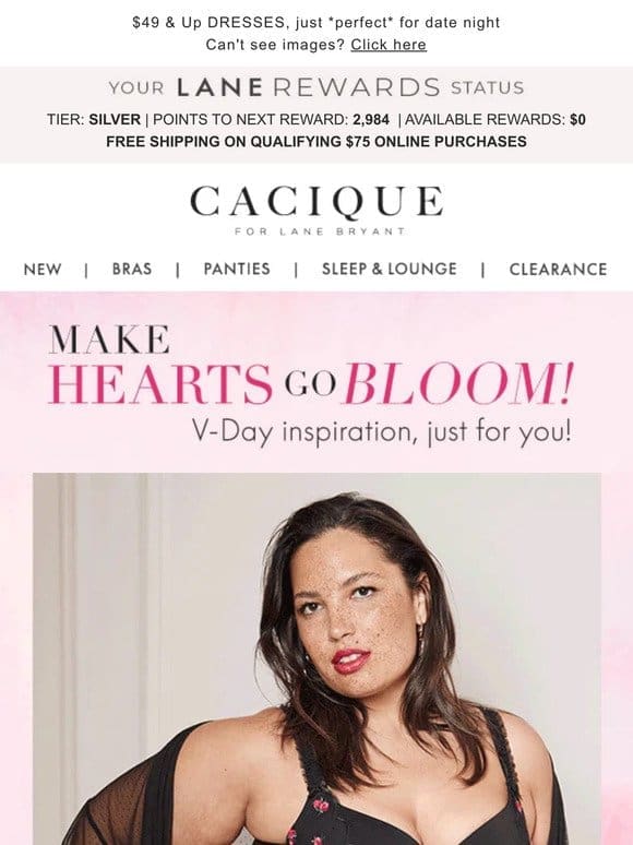 $45 Seriously Sexy sets to make hearts go BLOOM!