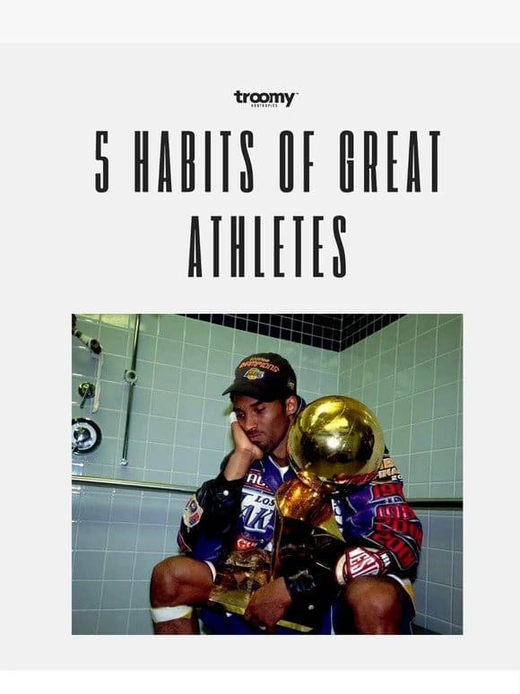 5 Habits of ALL Great Athletes