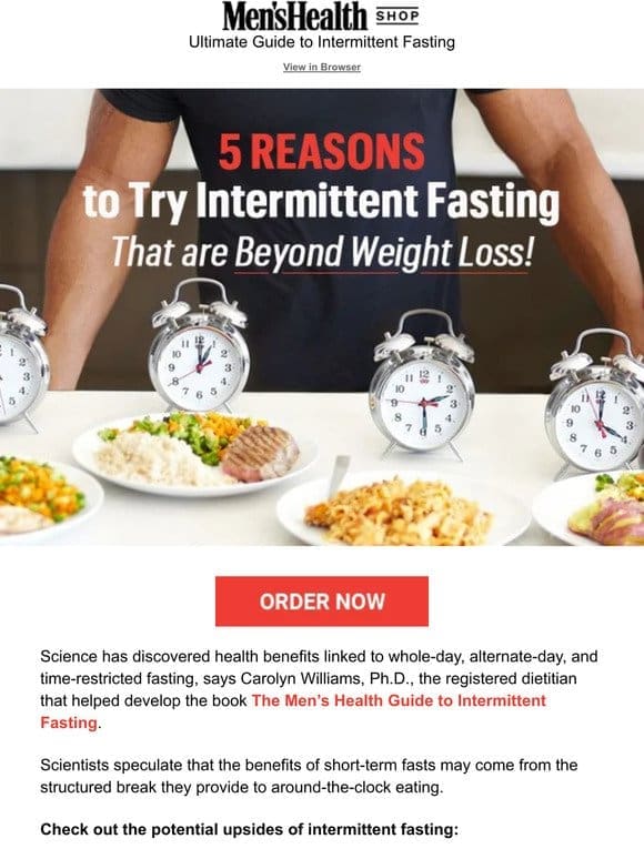 5 Reasons to Try Intermittent Fasting
