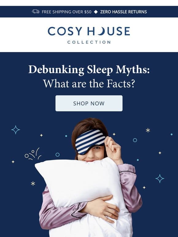 5 Sleep Myths Debunked