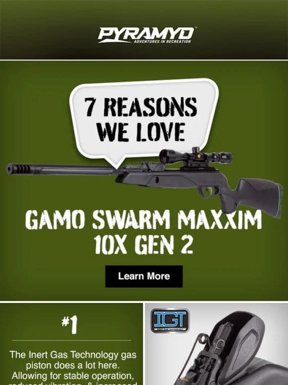 7 Reasons We Love the Gamo Swarm Maxxim
