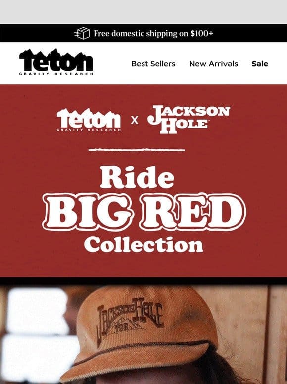 A Closer Look: TGR x JHMR Ride Big Red Collection
