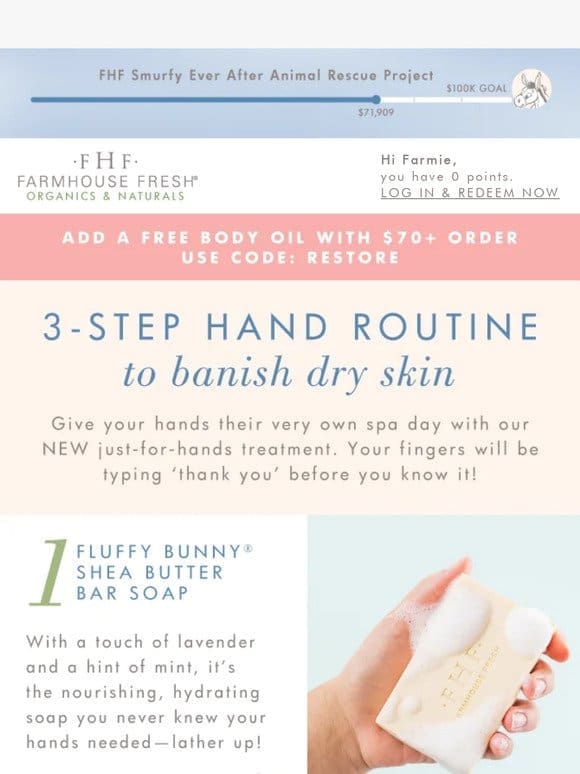 A Hand Care Routine as Easy as 1， 2， 3