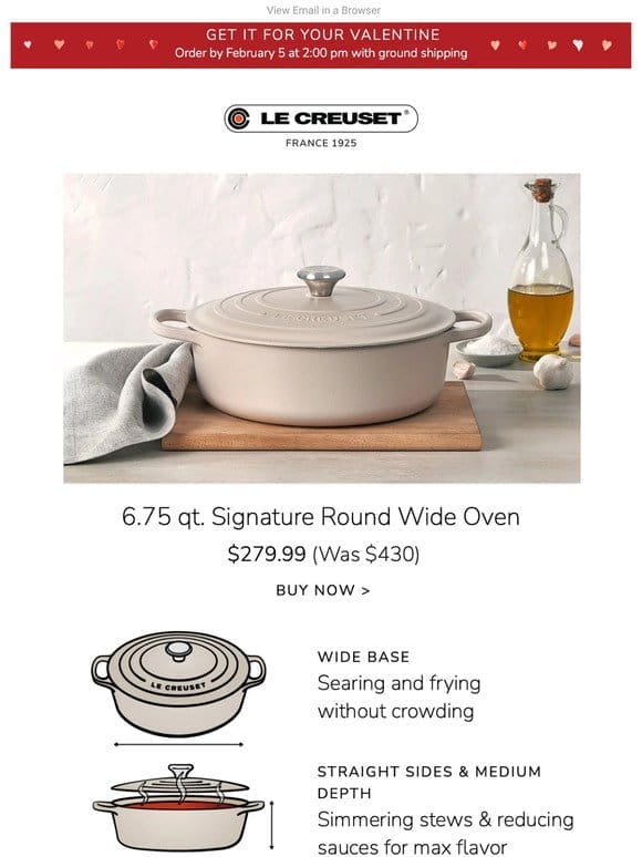 A Legendary Favorite， the Signature Round Wide Oven， Is Back!