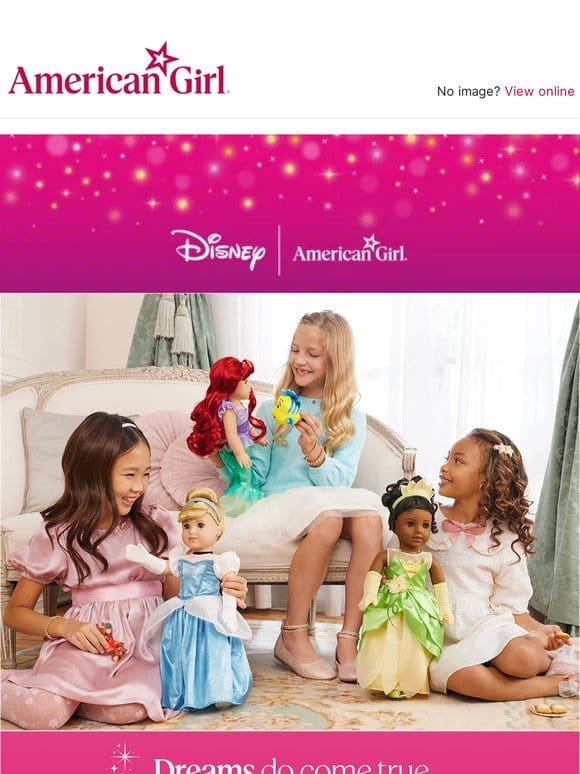 A NEW chapter: Disney | American Girl®