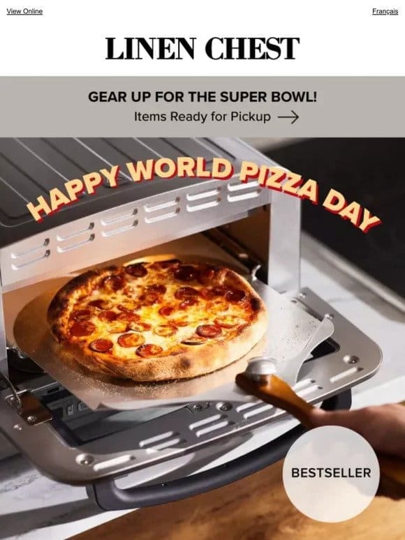 A Slice of Happiness  25% Off Cuisinart Pizza Oven for World Pizza Day!