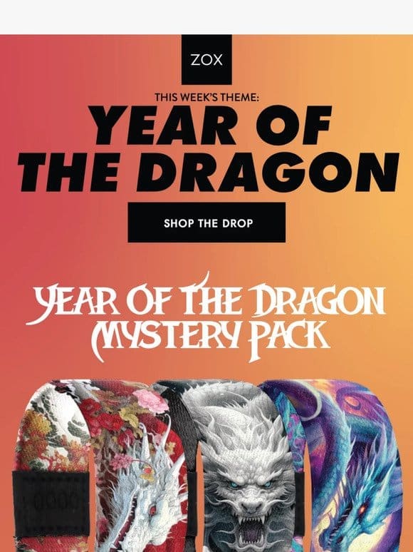 A Special Edition Dragon Mystery Pack Drops now!