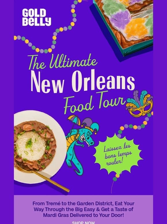 A Taste of New Orleans – Shipped To You!