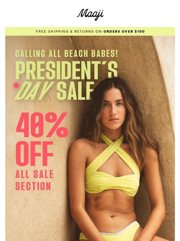 ALL SALE 40% OFF